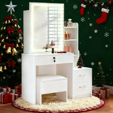 Christmas White Dressing Table