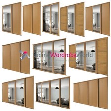 Spacepro shaker oak mirror - 'shaker',