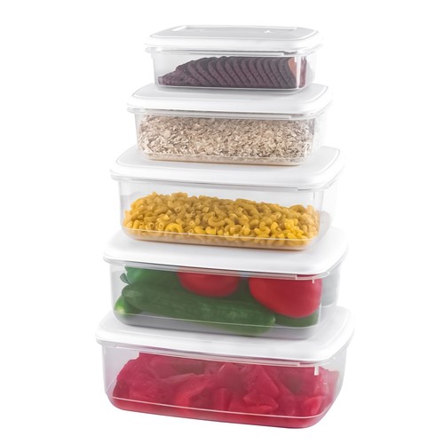 Plastic food storage - plastic,
