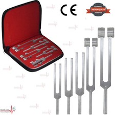Medical TUNNING SET TUNING FORK Diagnostic 5Pcs SET ENT Quality Aliminium CE 