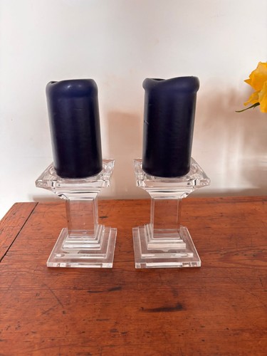 Pair vintage waterford - pair,