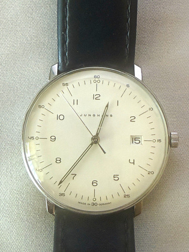 Junghans max bill quartz date - max,