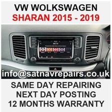VW VOLKSWAGEN SHARAN MEDIA FAULTY TOUCH SCREEN FIXING REPAIR SERVICE