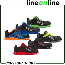 Scarpe antinfortunistiche Sparco Practice S1P SRC super-leggere e traspiranti