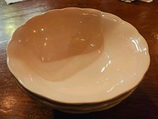 3x Grindley Peach Petal Bowls