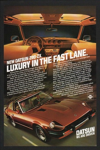 1980 brown datsun 280 - 1980,
