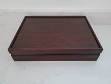 Vintage Oneida Cutlery Canteen  Box (Empty) For 44 X Balmoral Wooden 