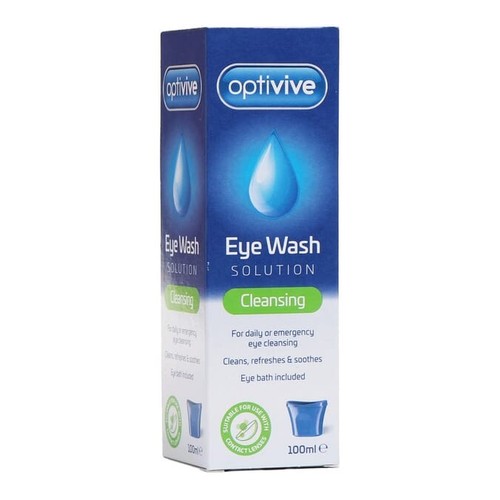Eye wash cleansing solution - eye,