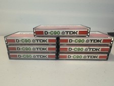 Joblot Bundle Of  7 TDK D-C90