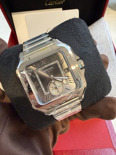 Cartier santos dual time - cartier,