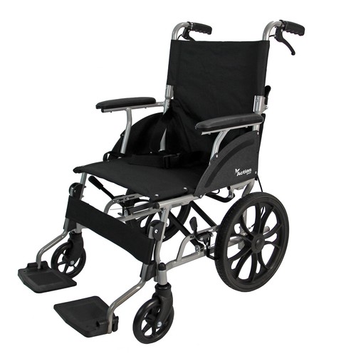 Aluminium wheelchair - aluminium,