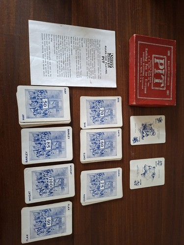 Vintage pit card game - vintage, read