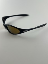 Oakley Minute 1.0 Matte Black Frame Gold Iridium Lens Silver Icons Gen 2 XX RARE