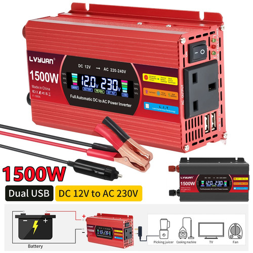1500w peak power inverter - 1500w, dc
