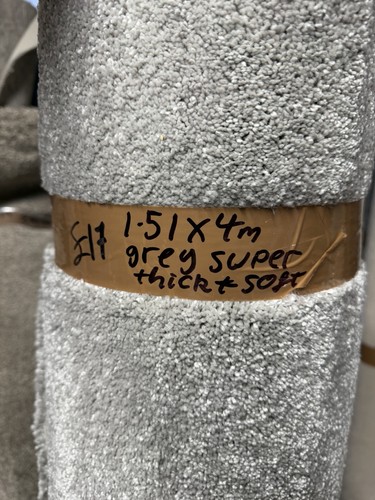 Carpet offcut grey super - offcut, thick
