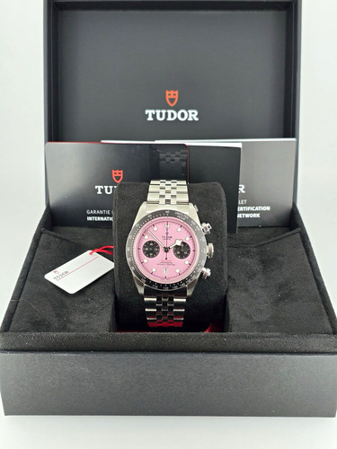 Tudor black bay chrono pink - bay,