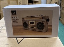 Vintage Radio Design Money Box