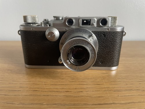 Leica iiia film camera coated - film,