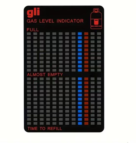 Magnetic gas level indicator - magnetic,