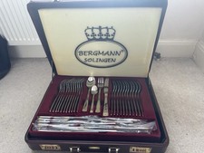 Bergmann Solingen Stainless Steel Vintage 72 piece Cutlery Set