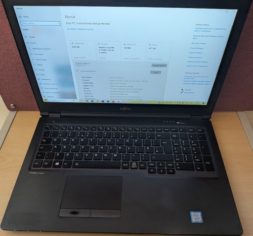 Fujitsu lifebook u757 laptop - fujitsu,