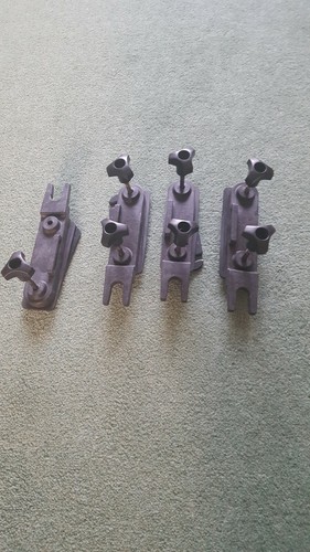 Halfords roof box clamps