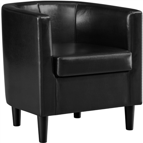 Barrel shaped chair accent - barrel-shaped,