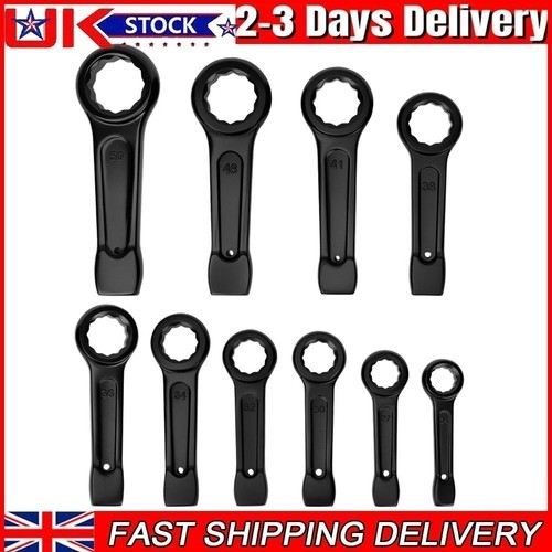 10pc slogging ring spanner set - ring,