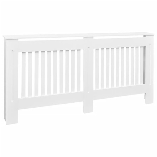 Vidaxl radiator cover - cover,, slatted