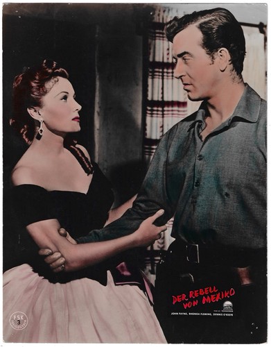 Rhonda fleming john payne der - payne,