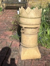 Large Vintage Crown Chimney