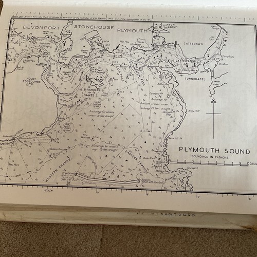Vintage sea chart nautical - vintage,