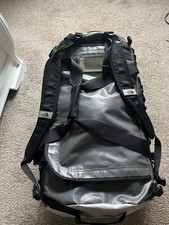 north face duffel bag large grey
