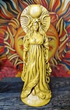 Greek Goddess Of The Moon  Selene Statue - Handmade Resin