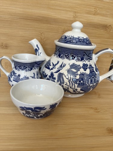 Churchill willow pattern - churchill, tea