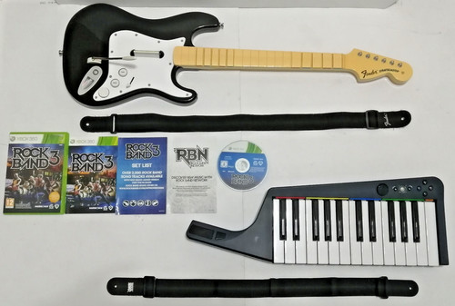 Xbox 360 rock band wireless - band,