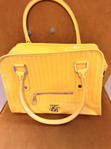 Ted baker yellow patent tote - yellow,