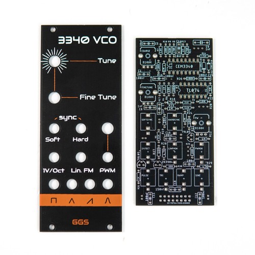 3340 vco eurorack pcb - /, /