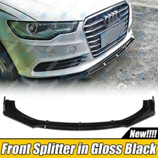 For Audi A4 S4 B6 B7 B8 Front Bumper Spoiler Lip Valance Splitter S Line RS