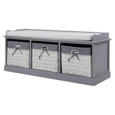 2/3 Basket Upholstered Storage