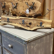 Oak Mounted Coat Hooks Hangers