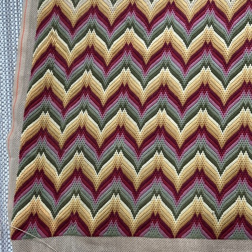 Finished needlepoint bargello - needlepoint,