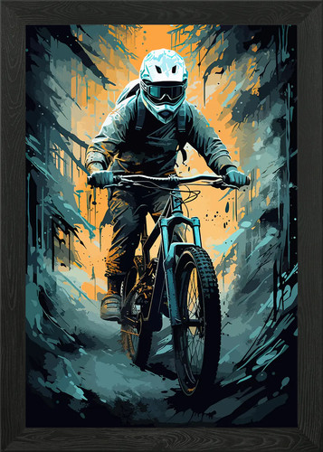 Mountain bike downhill framed - downhill,