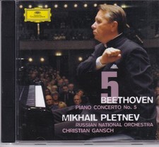 PLETNEV RUSSIAN NATIONAL - Beethoven Piano Concerto No. 5 - DG  CD 2008