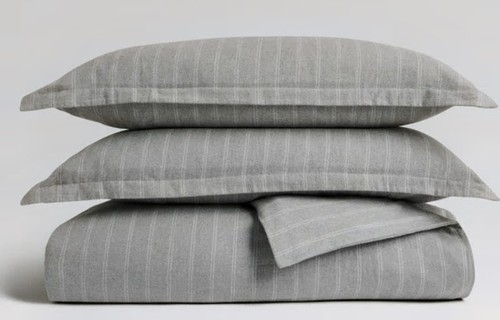 Christy flannel stripe silver - christy,