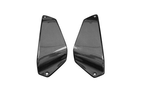 Carbon radiator cover for - carbon,