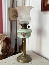 An Edwardian Brass And China