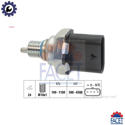 Sensor fuel pressure 0078 - sensor,