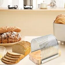 Bread Slicer Loaf Cutting With Fixing Nails Anti-Slip Base Detachable Slicer