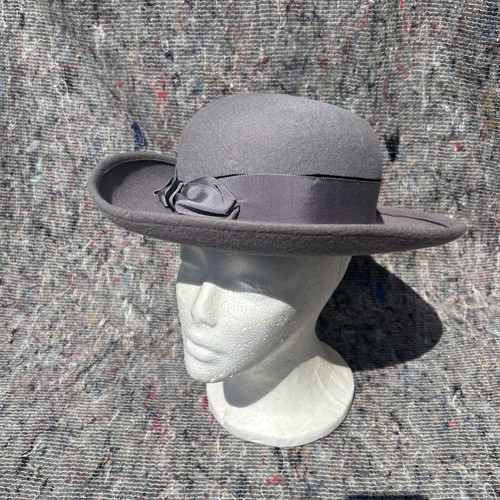 Vintage grey wool - wool, ladies